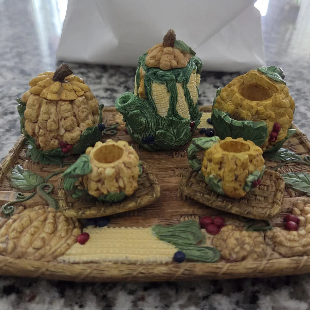 Decorative Mini Tea Set - Picture 2 of 5